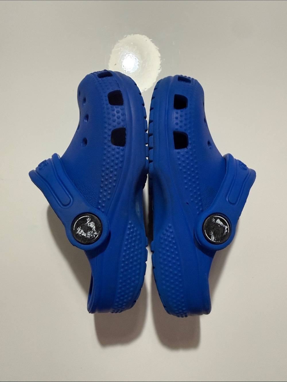 CROCS Kids Classic Clog in Royal Blue Size C7 - Picture 7 of 10